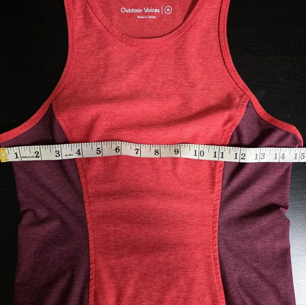 Outdoor Voices Dress Poppy Red Shiraz Athena Athletic Womens Sz M RN 620620 - Picture 11 of 14